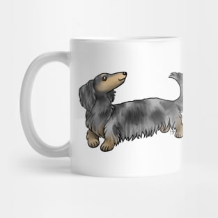 Dog - Long Haired Dachshund - Dapple Mug